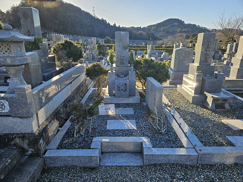 墓じまいハナミズキ北摂霊園03-1