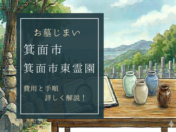 箕面市東霊園お墓じまい費用
