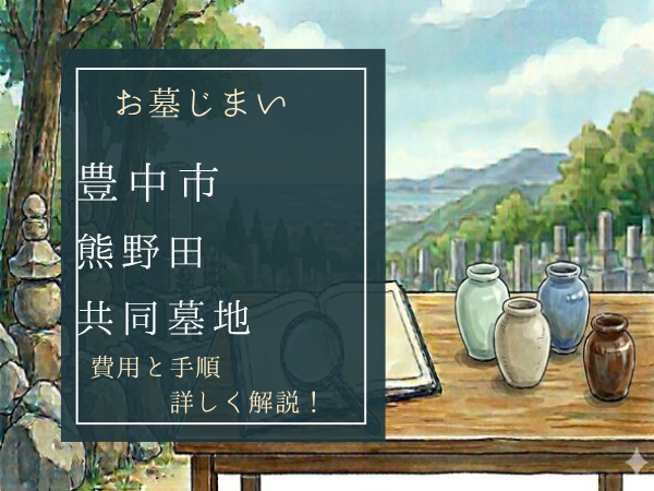 熊野田共同墓地お墓じまい費用